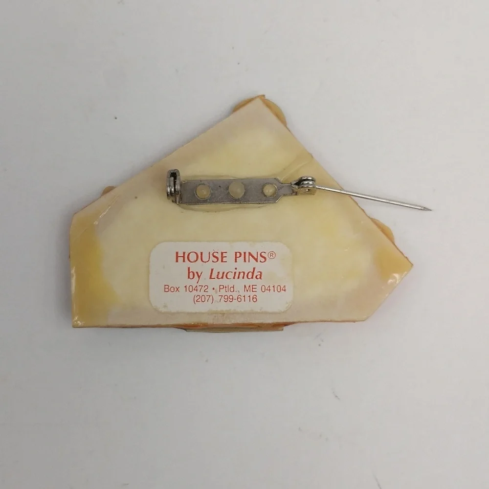 House Pins By Lucinda Vintage House Brooch Pin
